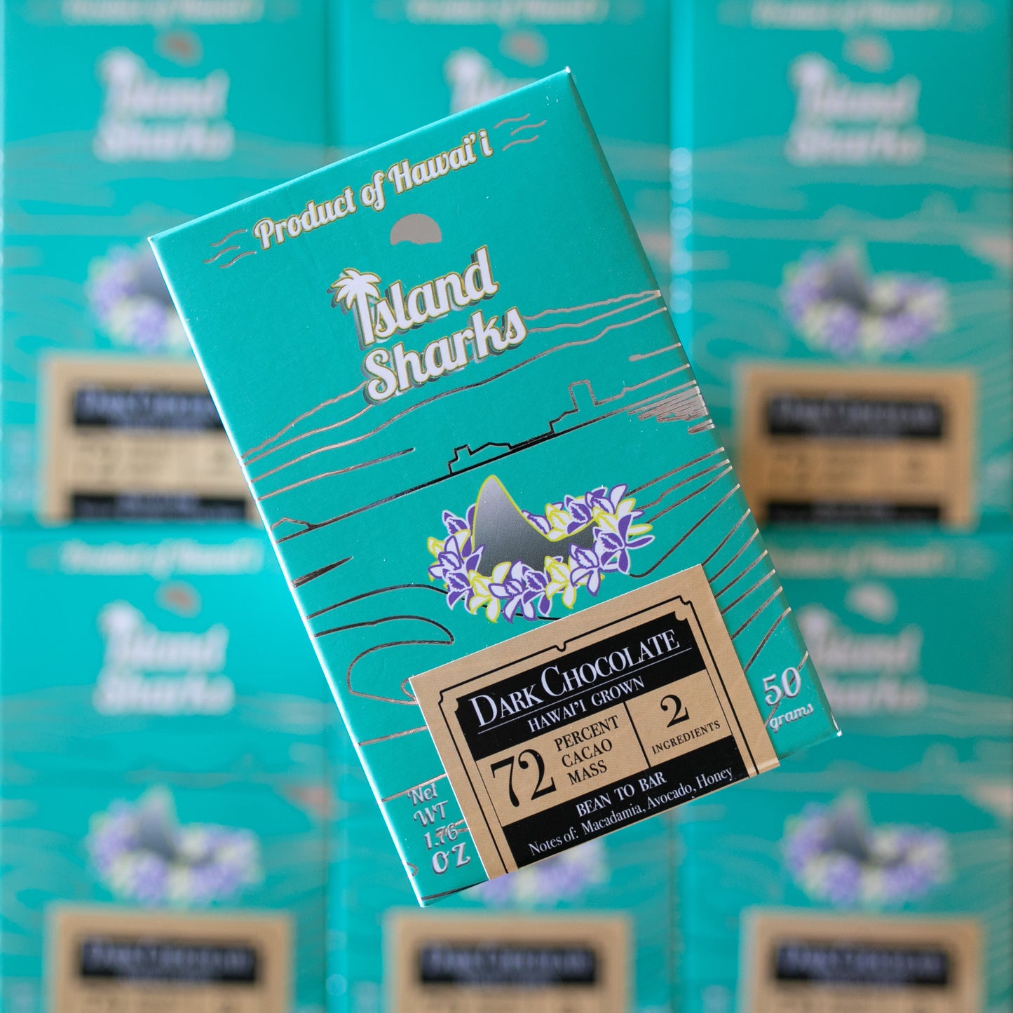 Wholesale 72% Hāmākuā Dark Chocolate Bars